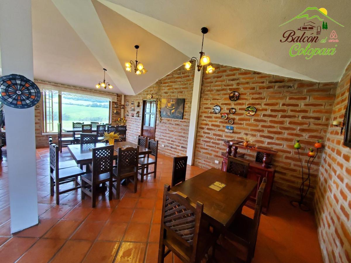 Balcon Al Cotopaxi Hosteria Sangolquí エクステリア 写真
