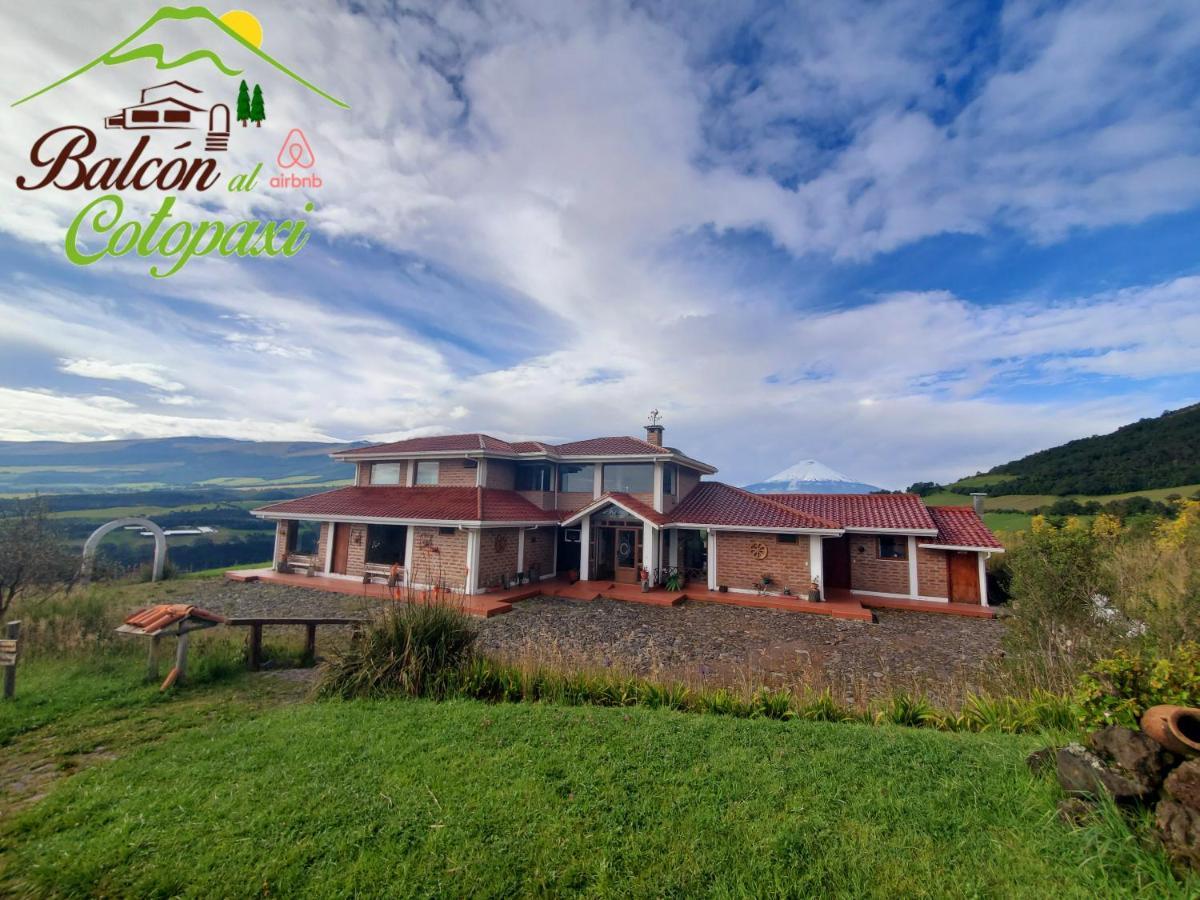 Balcon Al Cotopaxi Hosteria Sangolquí エクステリア 写真