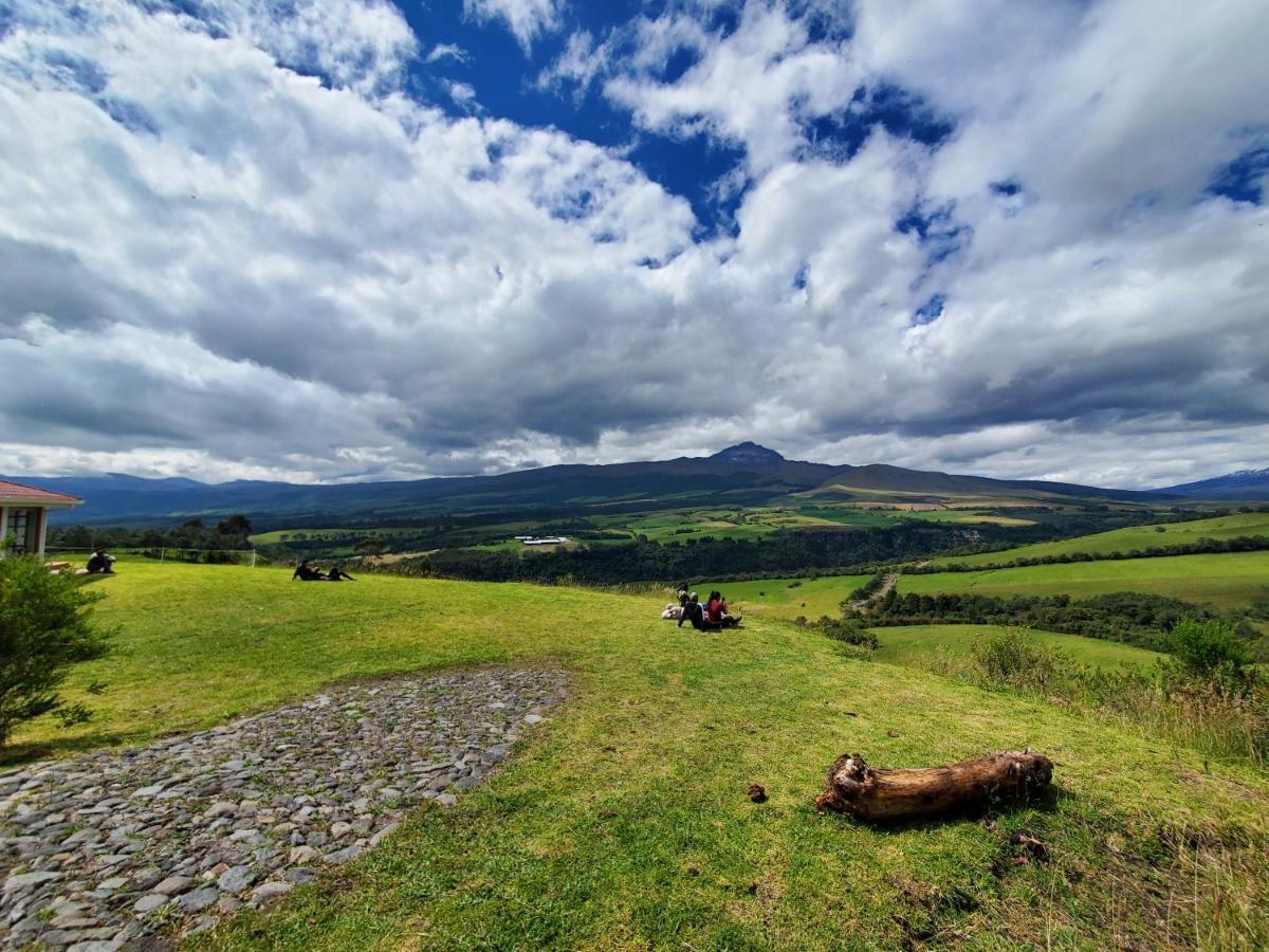 Balcon Al Cotopaxi Hosteria Sangolquí エクステリア 写真