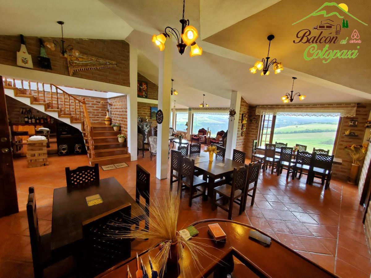 Balcon Al Cotopaxi Hosteria Sangolquí エクステリア 写真