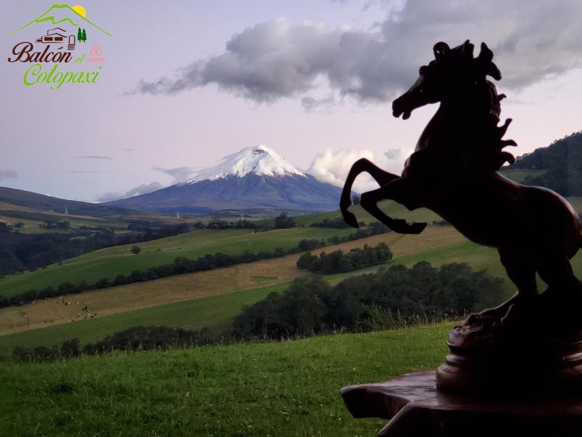 Balcon Al Cotopaxi Hosteria Sangolquí エクステリア 写真