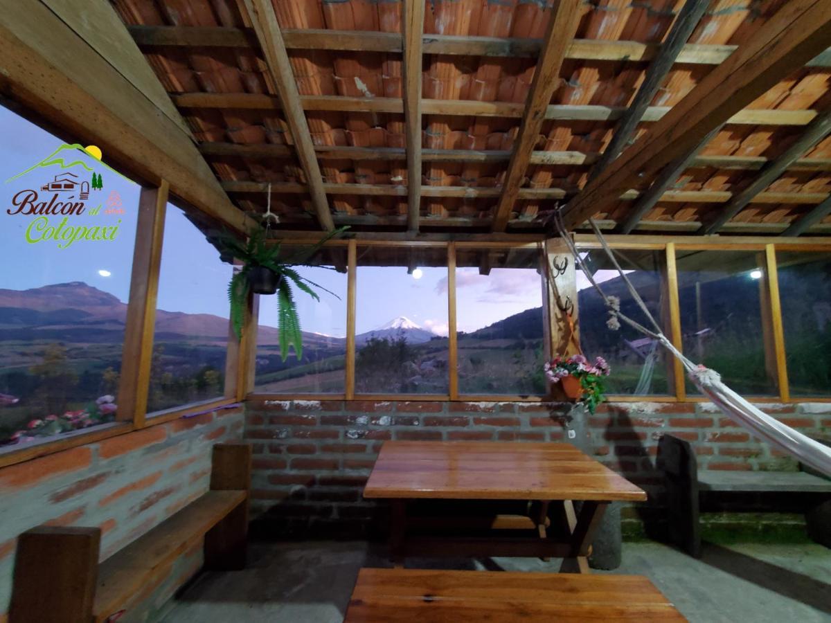 Balcon Al Cotopaxi Hosteria Sangolquí エクステリア 写真