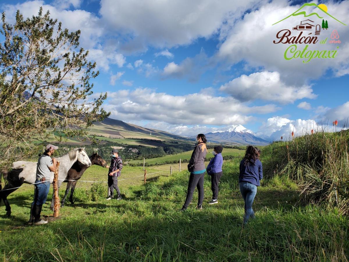 Balcon Al Cotopaxi Hosteria Sangolquí エクステリア 写真