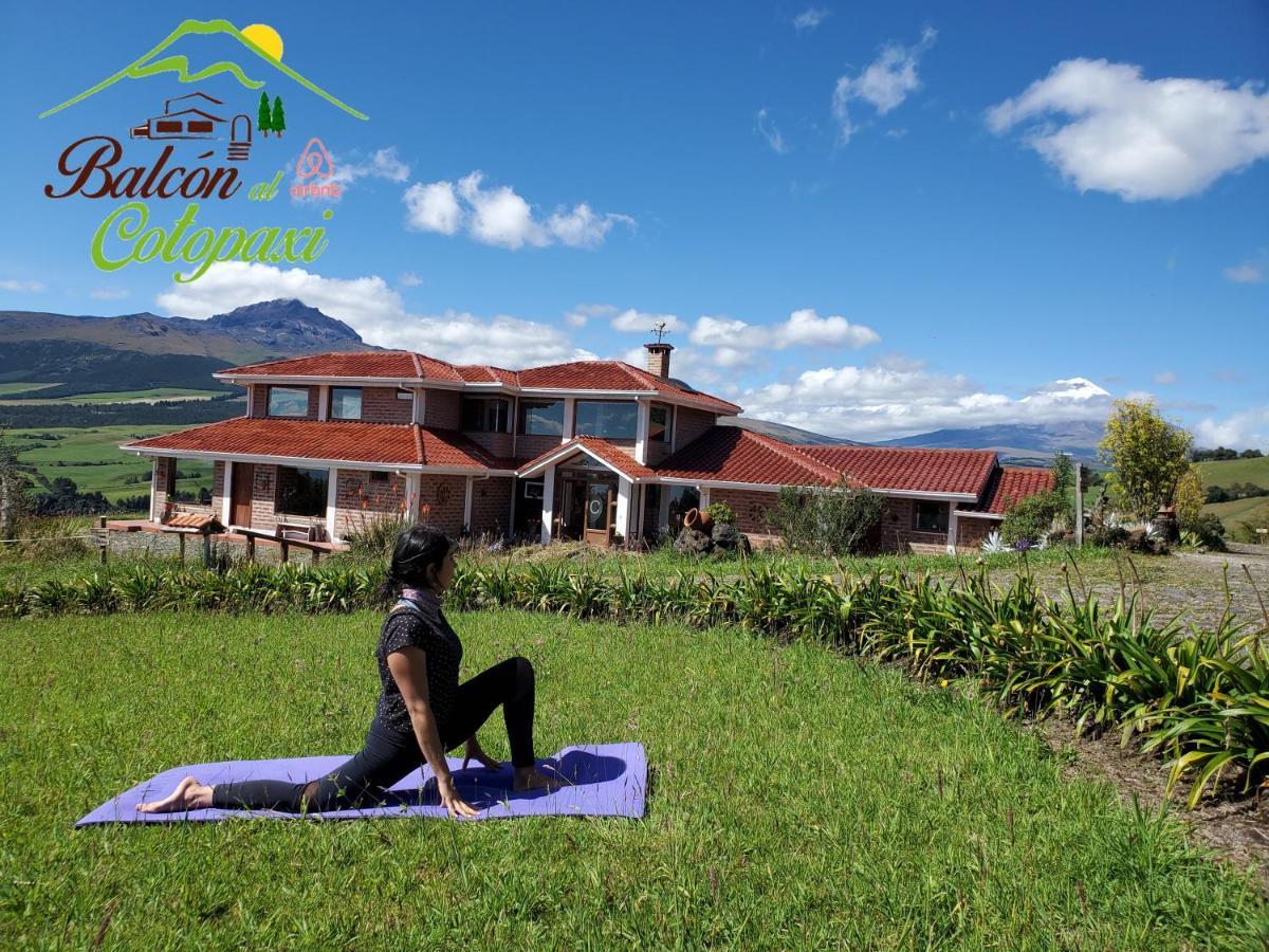 Balcon Al Cotopaxi Hosteria Sangolquí エクステリア 写真