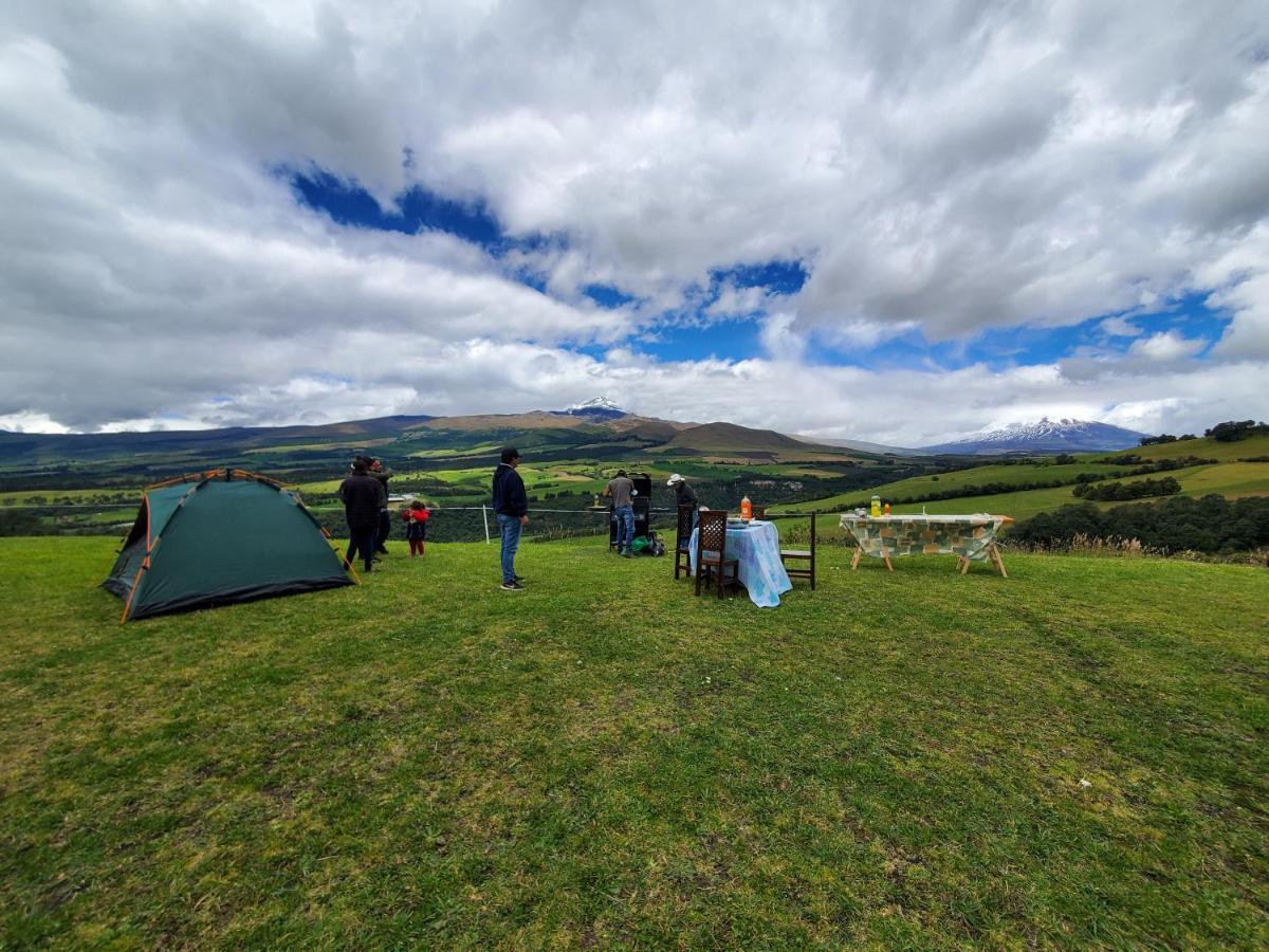 Balcon Al Cotopaxi Hosteria Sangolquí エクステリア 写真