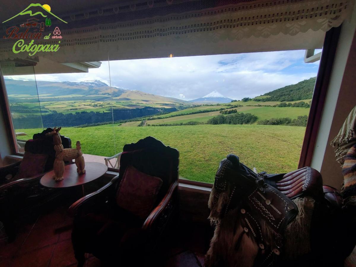Balcon Al Cotopaxi Hosteria Sangolquí エクステリア 写真