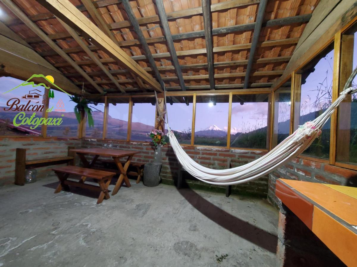 Balcon Al Cotopaxi Hosteria Sangolquí エクステリア 写真