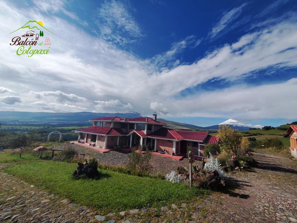 Balcon Al Cotopaxi Hosteria Sangolquí エクステリア 写真