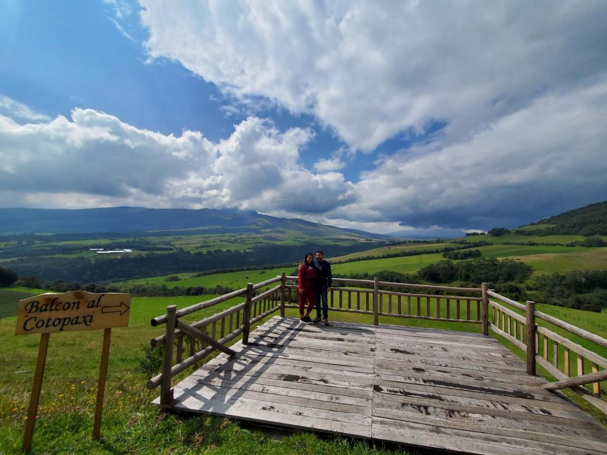 Balcon Al Cotopaxi Hosteria Sangolquí エクステリア 写真
