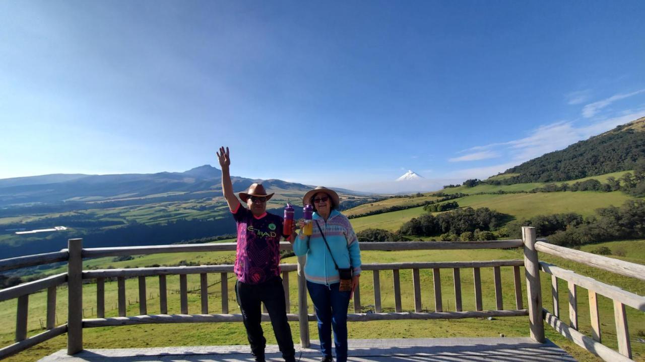 Balcon Al Cotopaxi Hosteria Sangolquí エクステリア 写真