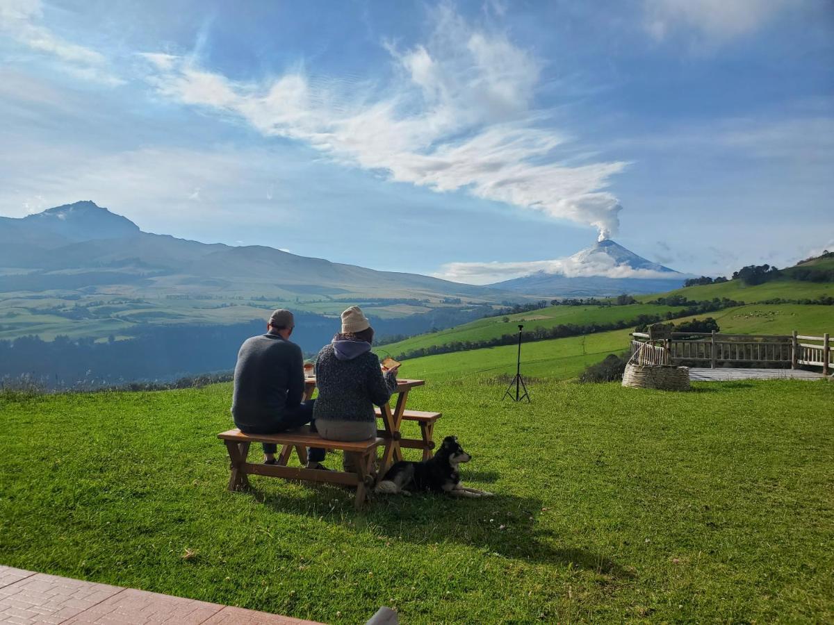 Balcon Al Cotopaxi Hosteria Sangolquí エクステリア 写真