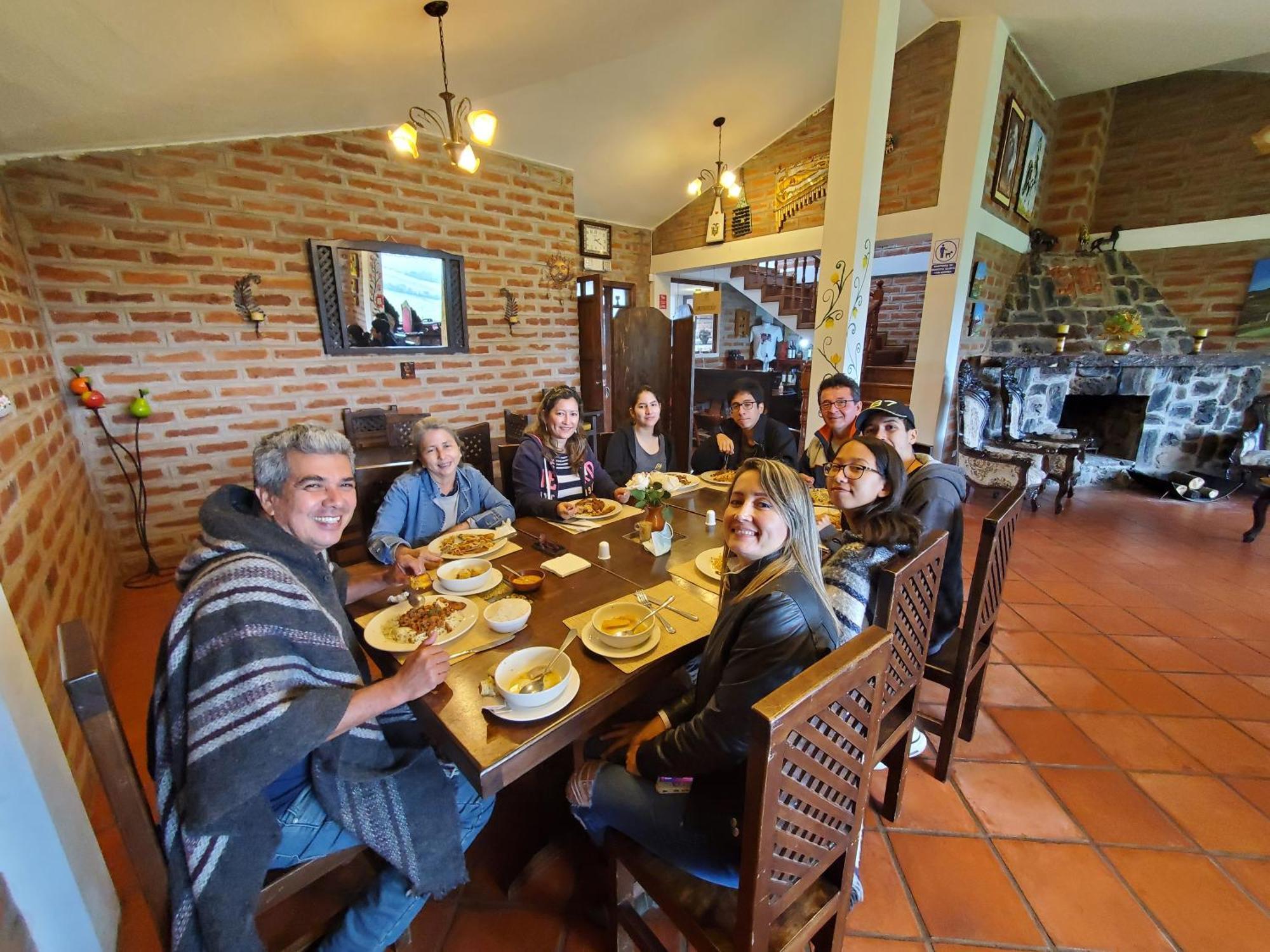 Balcon Al Cotopaxi Hosteria Sangolquí エクステリア 写真