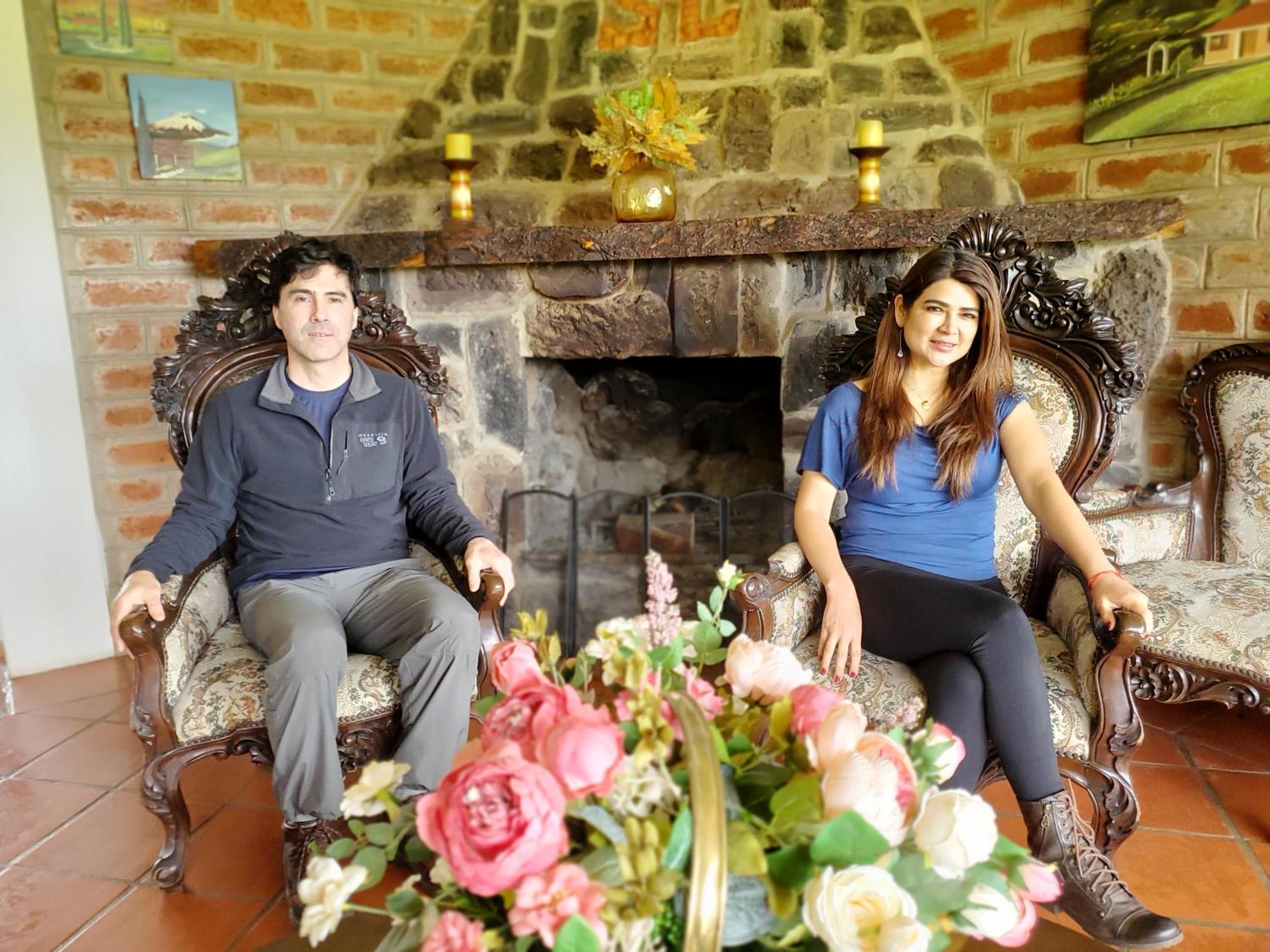 Balcon Al Cotopaxi Hosteria Sangolquí エクステリア 写真
