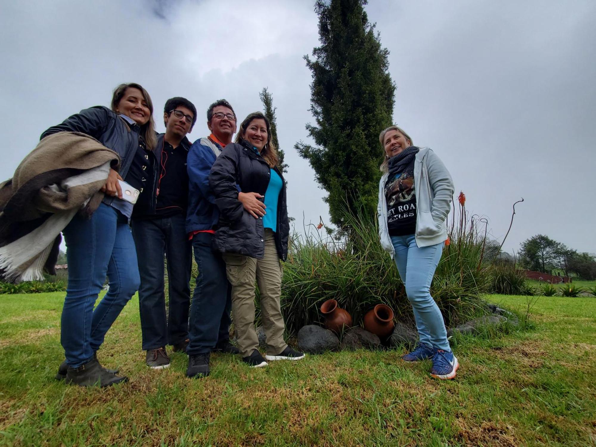 Balcon Al Cotopaxi Hosteria Sangolquí エクステリア 写真