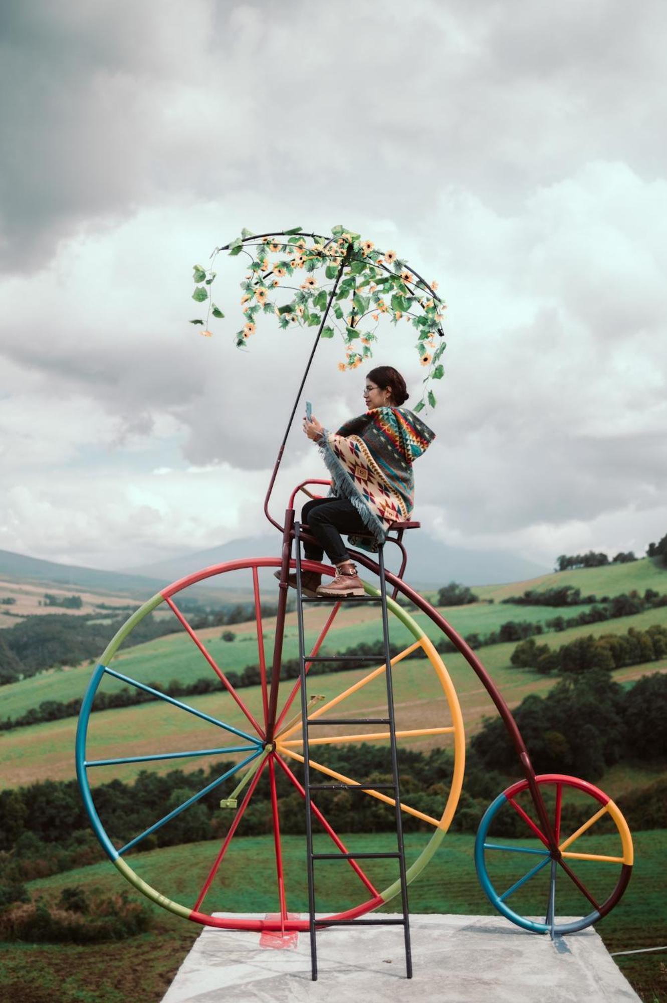 Balcon Al Cotopaxi Hosteria Sangolquí エクステリア 写真
